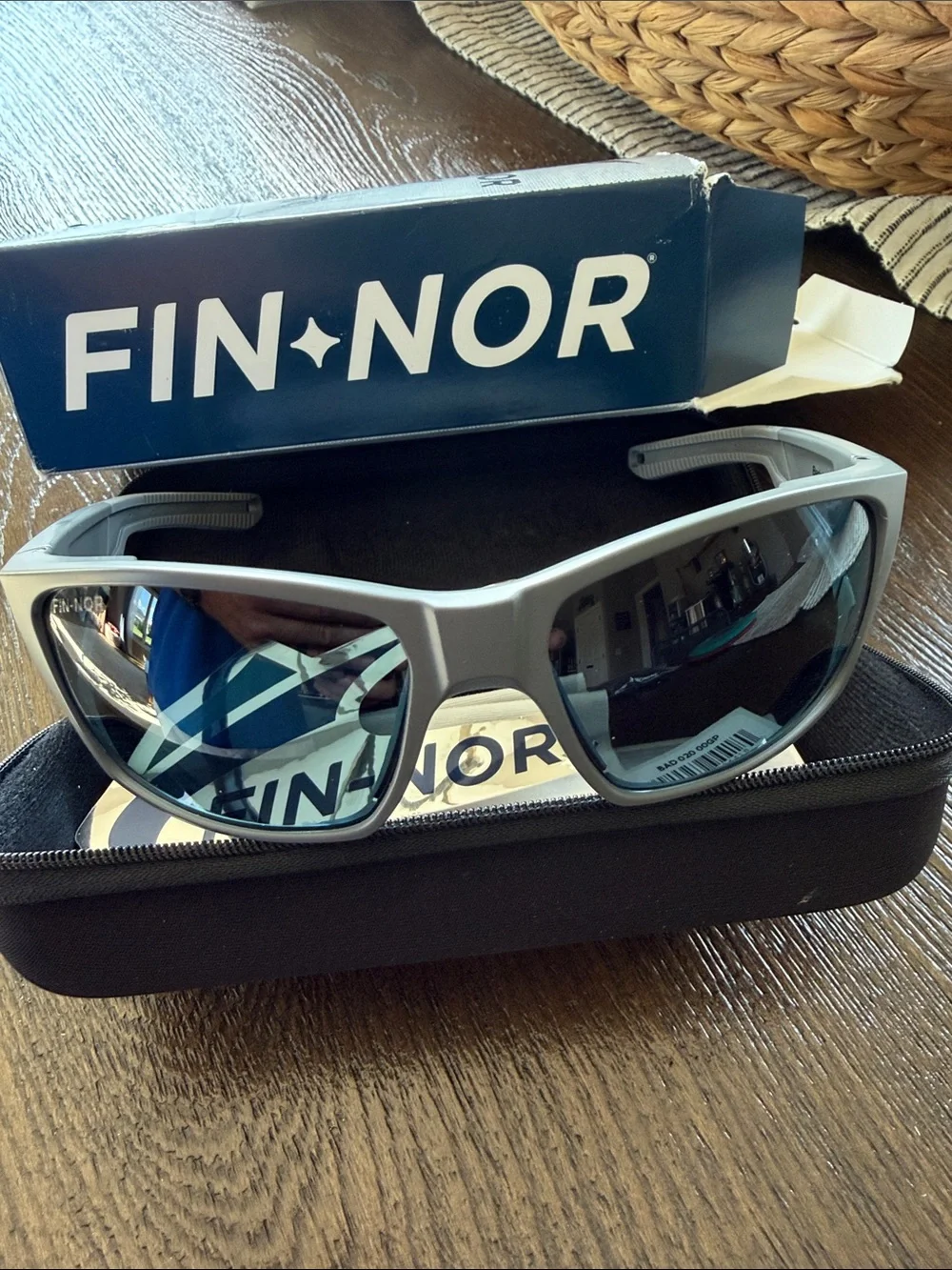 Fin-Nor Backdown Sunglasses Grey Polycarbonate Lens